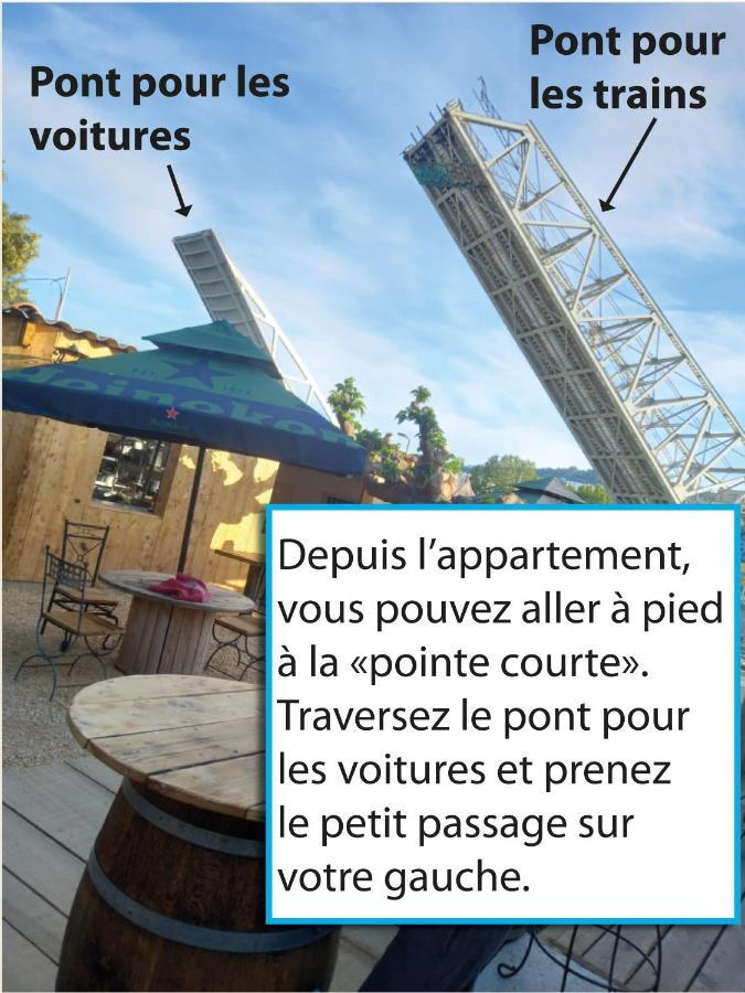 + Jardin Au Calme Avec Bbq + Cellier + Garage Apartment Sete Bagian luar foto